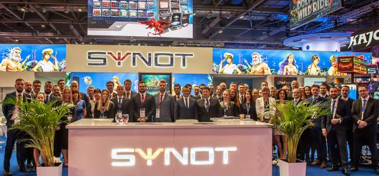 SYNOT: RECORD-BREAKING PARTICIPATION AT ICE TOTALLY GAMING!